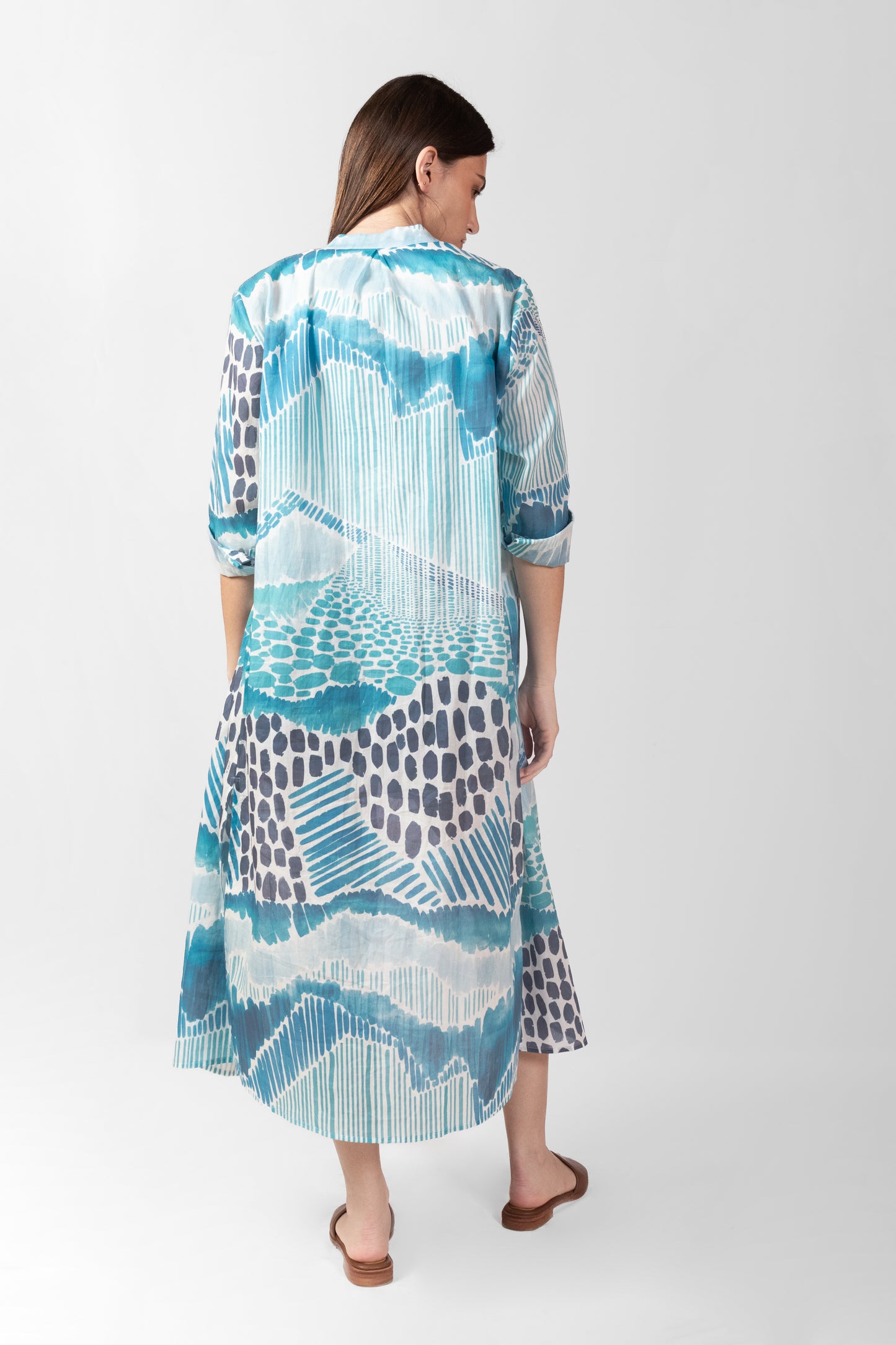 TÚNICA VOILE AZUL