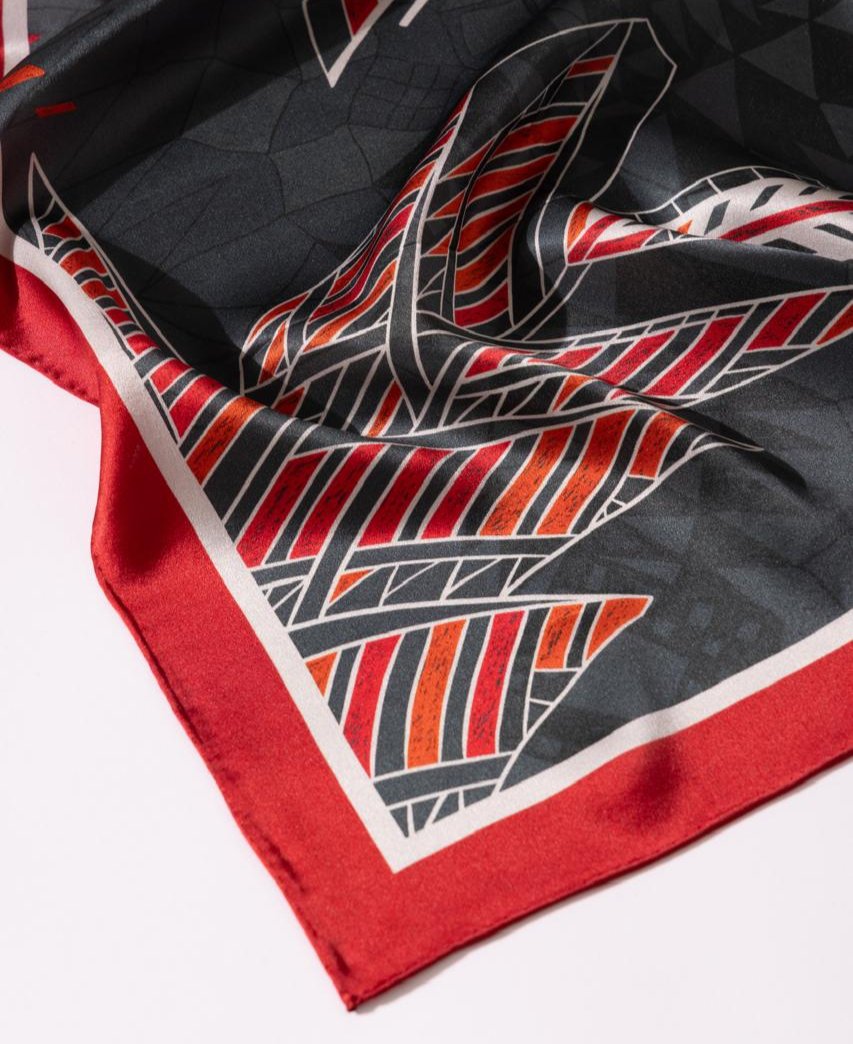 PAÑUELO RYU BLACK 90