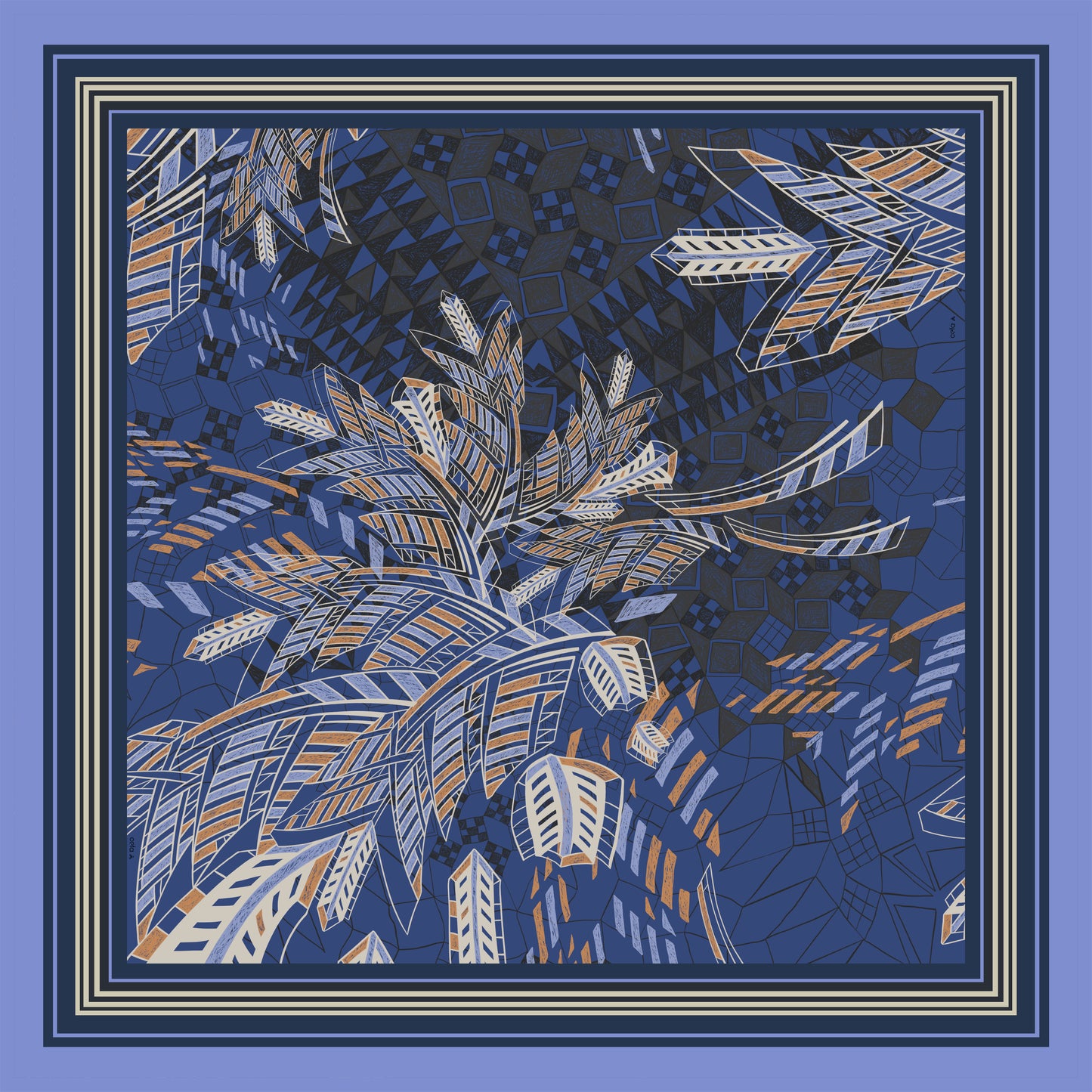 PAÑUELO SAMAY BLUE 75