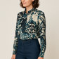 CAMISA CLASICA SLIM FIT SEDA MARIPOSA BLUE