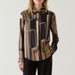 CAMISA CLASICA SLIM FIT SEDA TOSTADA
