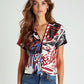 TSHIRT LYCRA MARIPOSA ROJA CETA